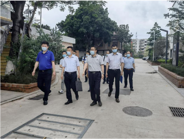 市國資委領(lǐng)導劉大才帶隊到T.I.T智慧園開展安全生產(chǎn)專項督導檢查